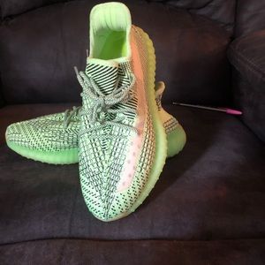 Brand new!! Yeezy rep.  Neon yellow.  Sz 11